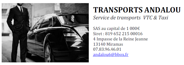 Un transport de qualité, une disponibilité totale